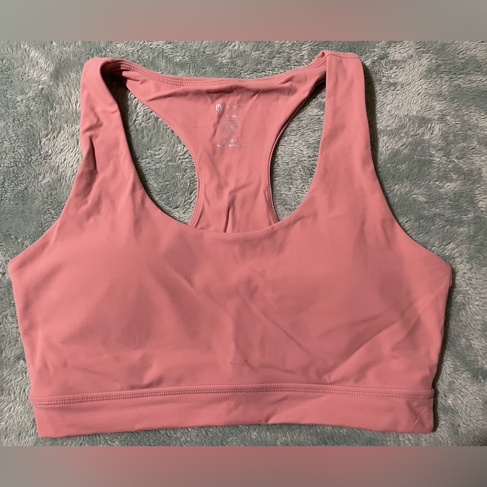 BuffBunny Solar sports bra, XL, Pink salt